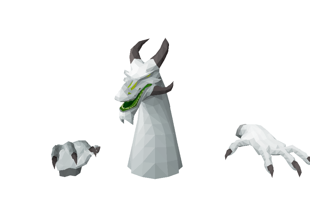 Great Olm with its pale head and claws